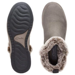 Clarks Breeze Fur Bootie Dark Olive (Women's) -Dansko Shop Olive 7 7eeaa6be fc22 4044 8431 9349ec0adcaa