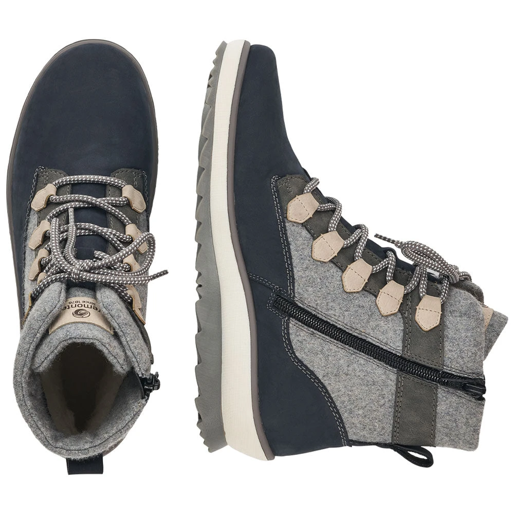 Remonte R8481 Hella Boot Pazifik/Grey (Women's) 11 Remonte R8481 Hella Boot Pazifik/Grey (Women's) - Image 9