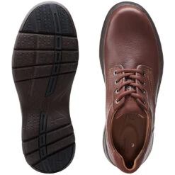 Clarks Un Brawley Pace Mahogany (Men's) -Dansko Shop PaceMah 6