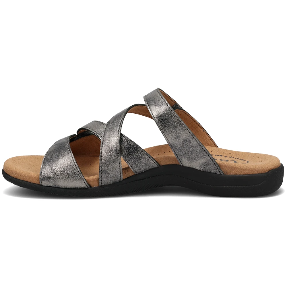 Taos Double U Sandal Pewter (Women's) 4 Taos Double U Sandal Pewter (Women's) - Image 2