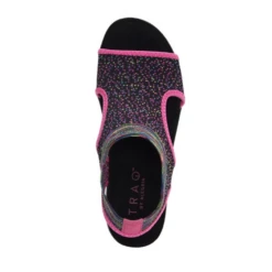 TRAQ® Alegria Qeen Funplex Pink Walking Sandal (Women's) -Dansko Shop QEE5505 5