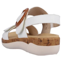 Remonte Jocelyn 53 White Leather Sandal (Women's) -Dansko Shop R685380 3