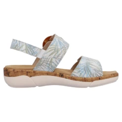 Remonte Jocelyn 53 Blue Leather Sandal (Women's) -Dansko Shop R685392 2