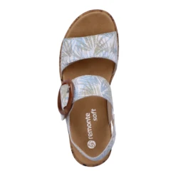 Remonte Jocelyn 53 Blue Leather Sandal (Women's) -Dansko Shop R685392 4