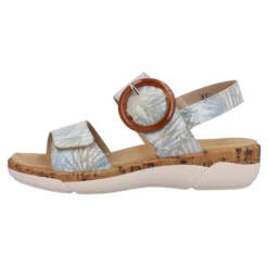 Remonte Jocelyn 53 Blue Leather Sandal (Women's) -Dansko Shop R685392 5