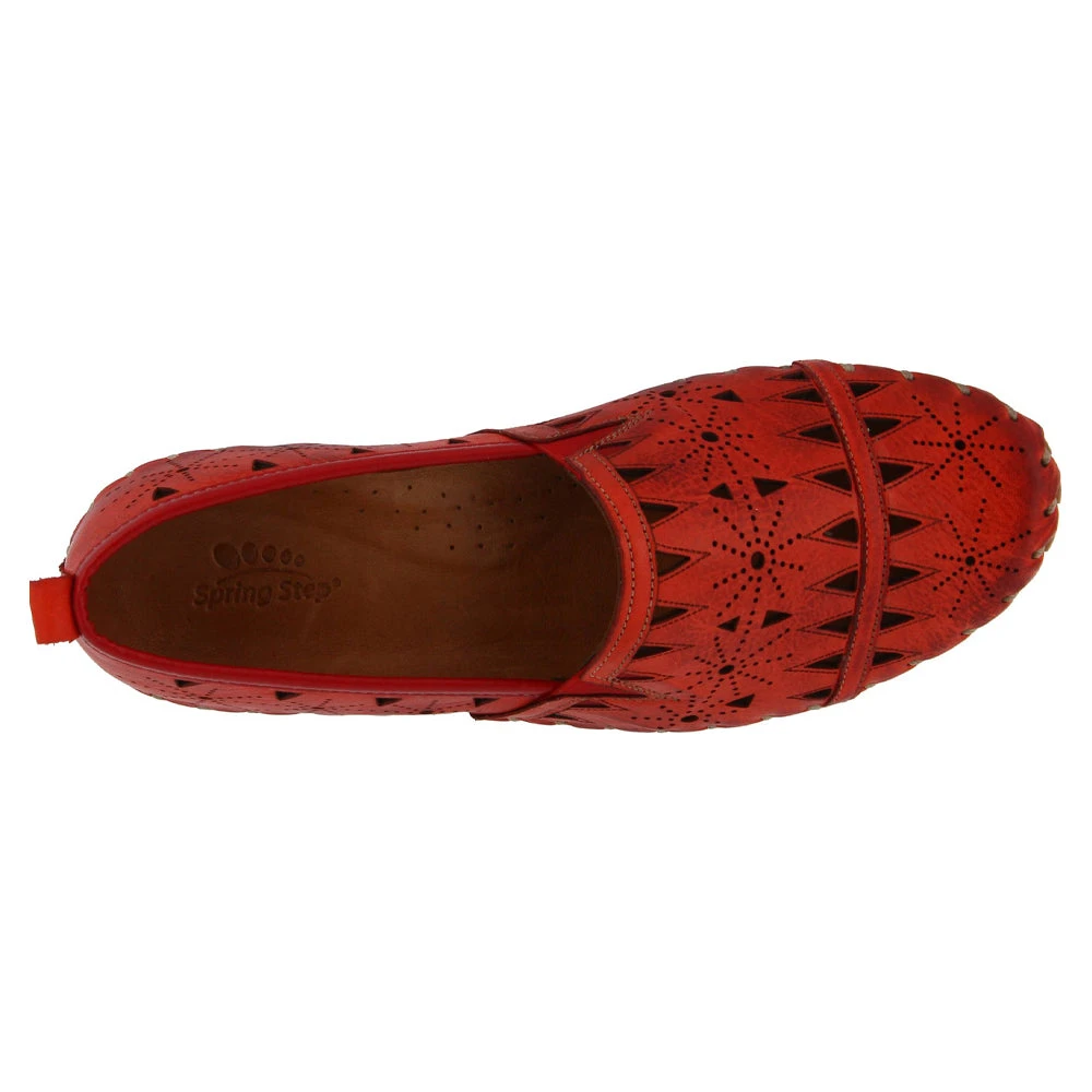 Spring Step Fusaro Slip-On Red (Women's) 6 Spring Step Fusaro Slip-On Red (Women's) - Image 4
