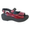 Wolky Jewel Sandal Red Croco Leather (Women's) -Dansko Shop RedCroc