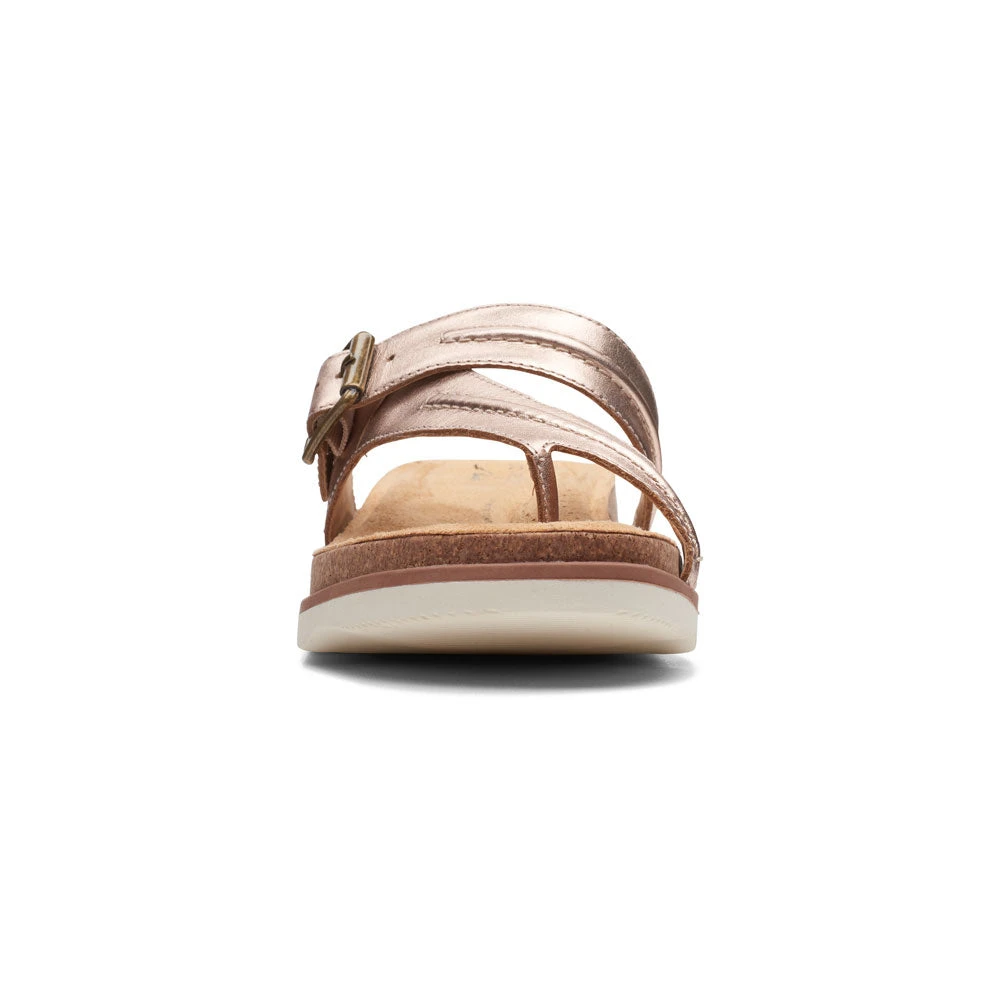 Clarks Brynn Madi Sandal Rose Gold Leather (Women's) 5 Clarks Brynn Madi Sandal Rose Gold Leather (Women's) - Image 3