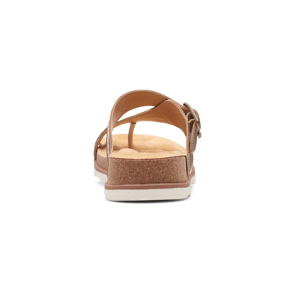 Clarks Brynn Madi Sandal Rose Gold Leather (Women's) 8 Clarks Brynn Madi Sandal Rose Gold Leather (Women's) - Image 6