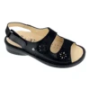 Sabatini Alie Sandal Nero Brina/Galaxy (Women's) 1 Sabatini Alie Sandal Nero Brina/Galaxy (Women's) -Dansko Shop S62R P1911