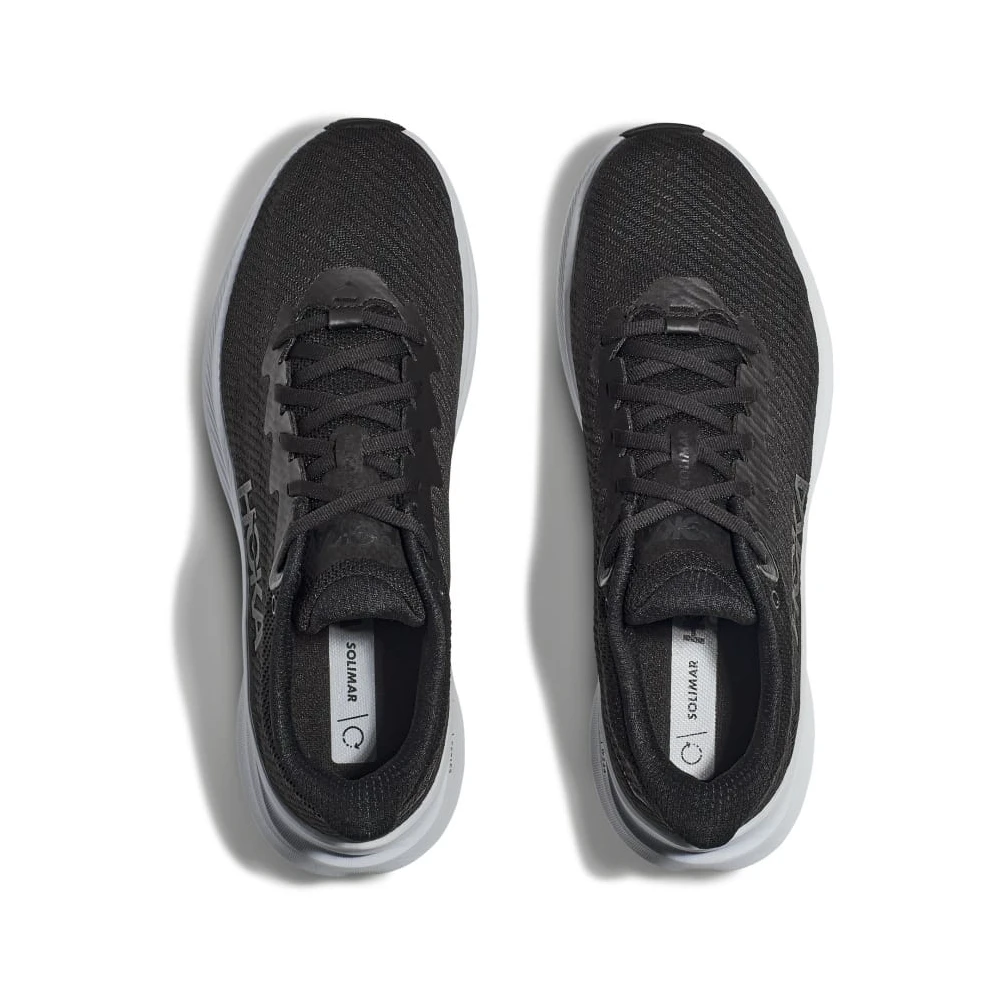 Hoka One One Hoka Solimar Black/White Running Sneaker (Men's) 4 Hoka One One Hoka Solimar Black/White Running Sneaker (Men's) - Image 2