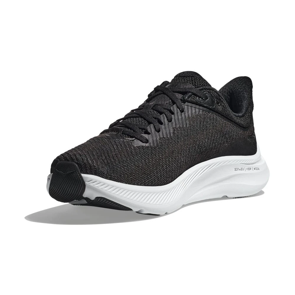 Hoka One One Hoka Solimar Black/White Running Sneaker (Men's) 5 Hoka One One Hoka Solimar Black/White Running Sneaker (Men's) - Image 3