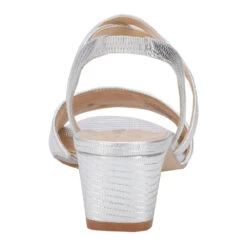 Walking Cradles Liza Heel Silver Lizard Print Leather (Women's) 14 Walking Cradles Liza Heel Silver Lizard Print Leather (Women's) -Dansko Shop Sil 6