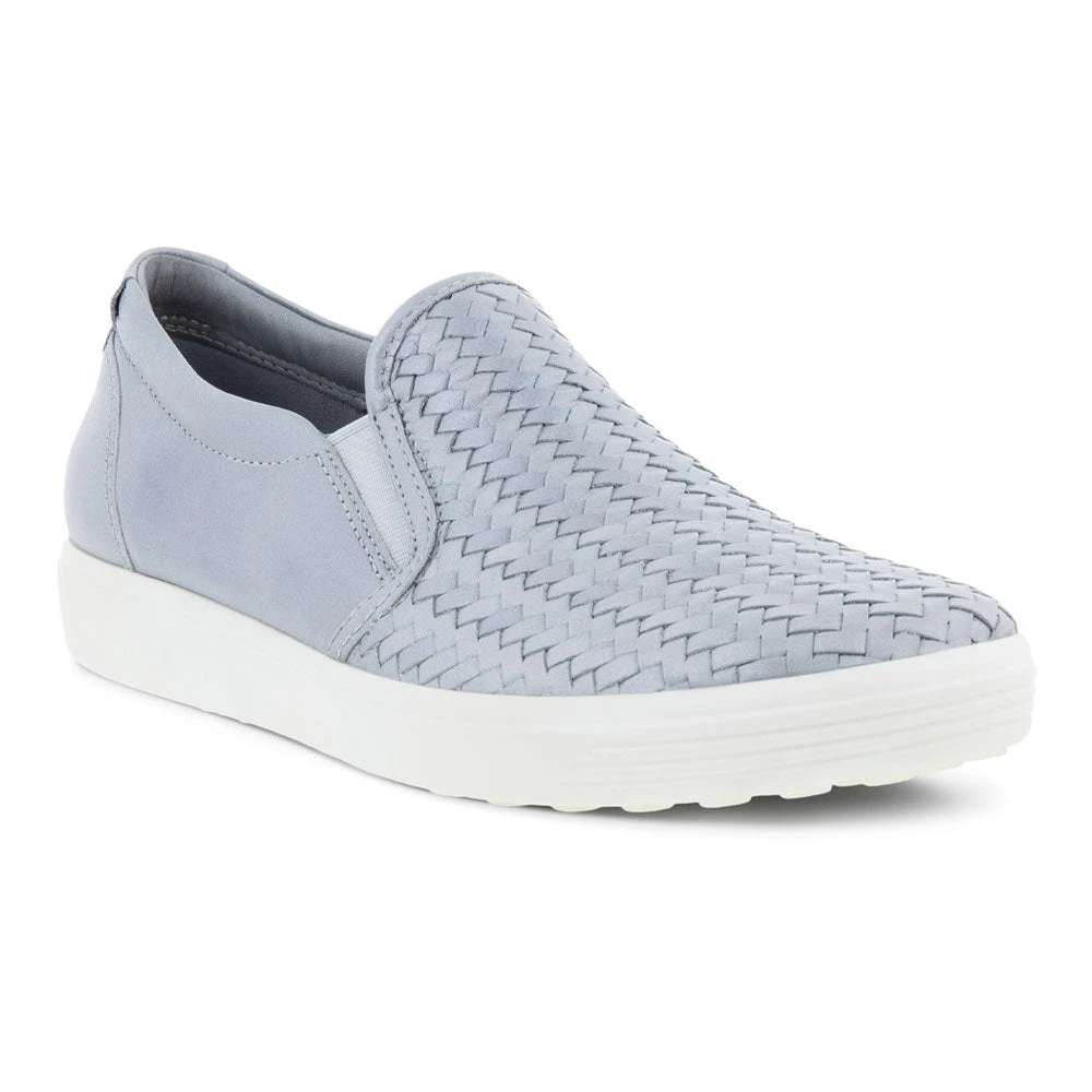 Ecco Soft 7 Woven Slip-On Silver Grey (Women's) 3 Ecco Soft 7 Woven Slip-On Silver Grey (Women's)