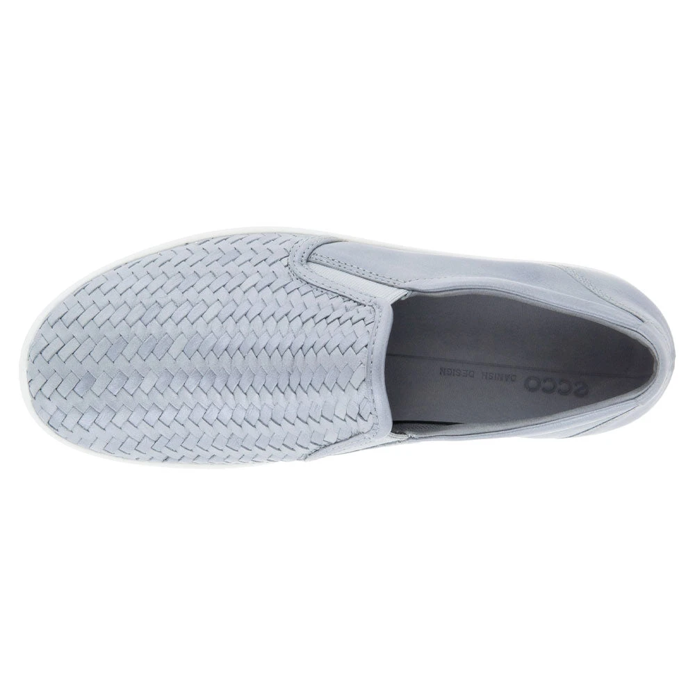 Ecco Soft 7 Woven Slip-On Silver Grey (Women's) 8 Ecco Soft 7 Woven Slip-On Silver Grey (Women's) - Image 6