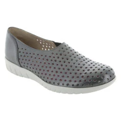 Munro Skipper Black Metal Leather (Women's)