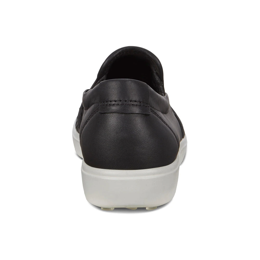 Ecco Soft 7 Woven Slip-On Sneaker Black Leather (Women's) 7 Ecco Soft 7 Woven Slip-On Sneaker Black Leather (Women's) - Image 5