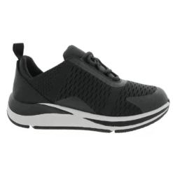 Drew Sprinter Black Flexknit Sneaker (Women's) -Dansko Shop SprinterBlack 1