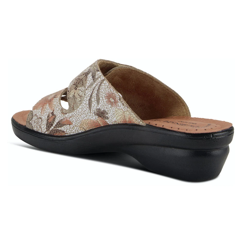 Flexus By Spring Step Kina Slide Sandal Taupe Multi (Women's) 6 Flexus By Spring Step Kina Slide Sandal Taupe Multi (Women's) - Image 4