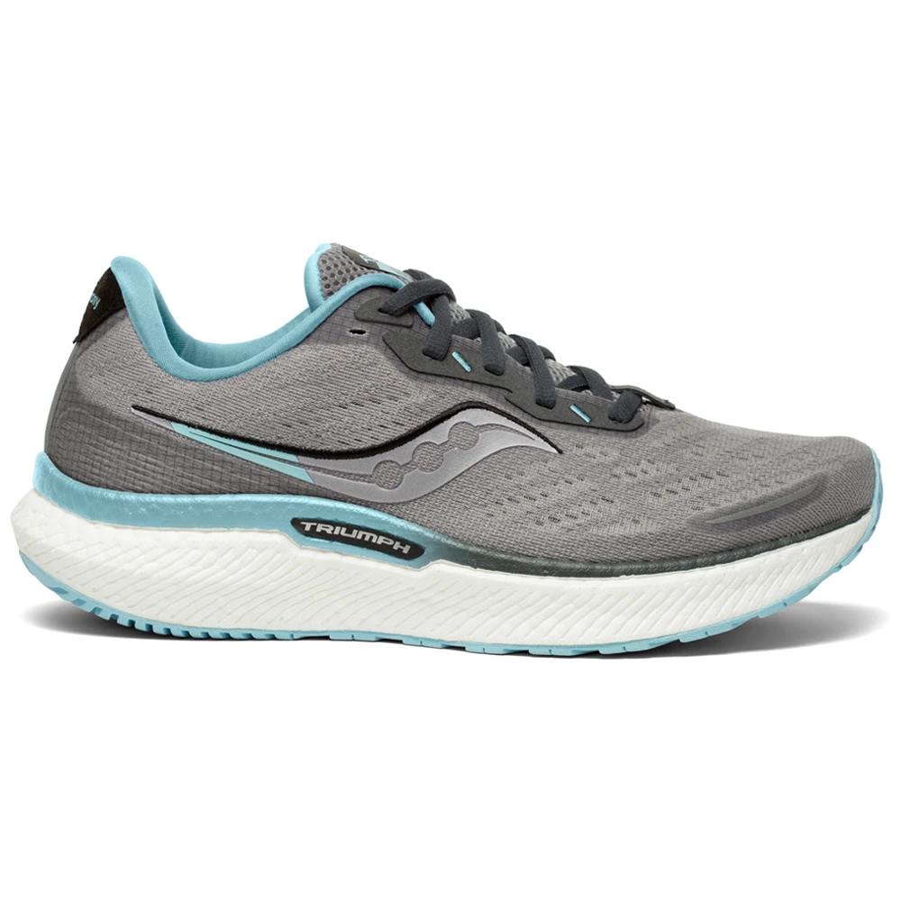 Saucony Triumph 19 Running Shoe Alloy/Powder (Women's) 3 Saucony Triumph 19 Running Shoe Alloy/Powder (Women's)