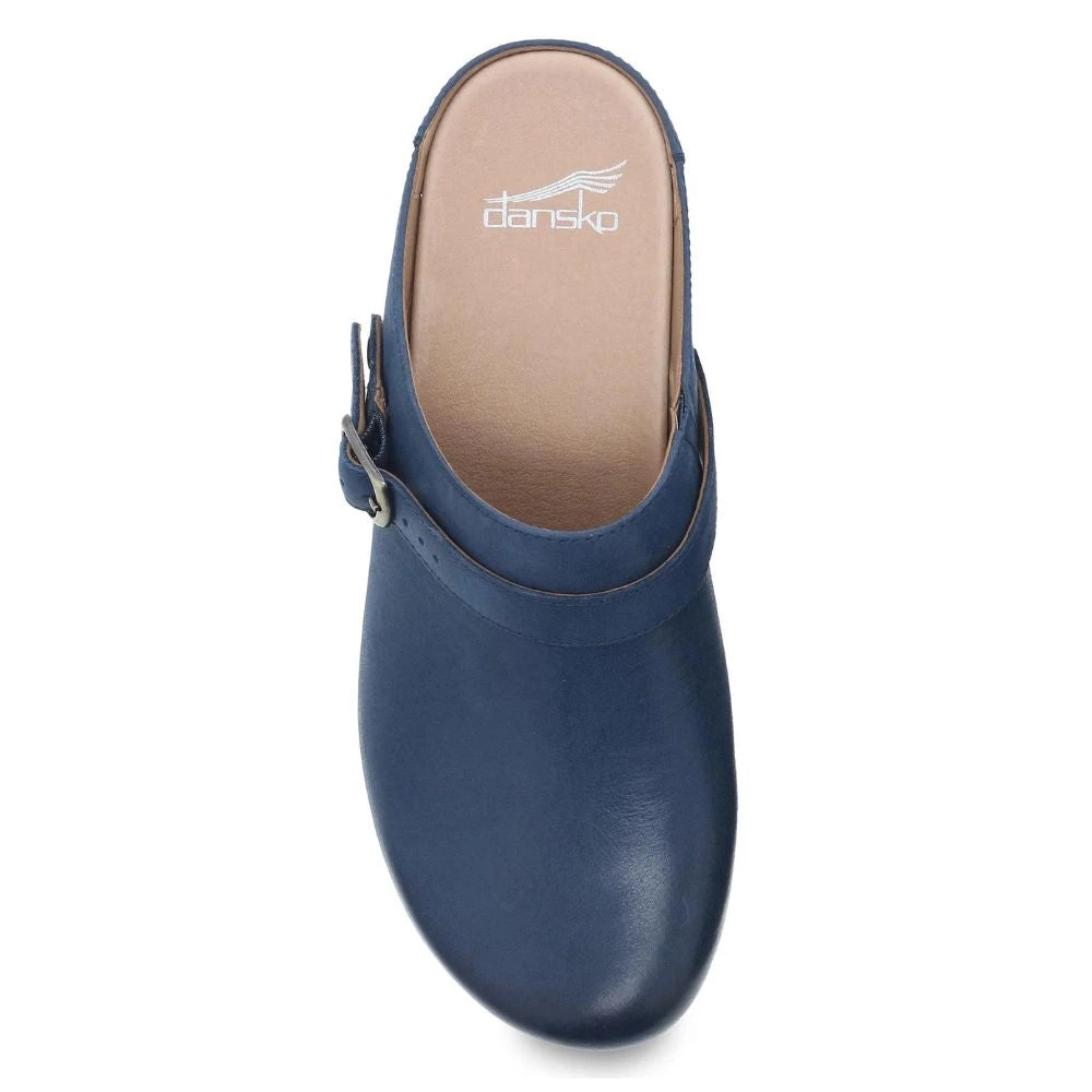 Dansko Berry Navy Leather Clog (Women's) 7 Dansko Berry Navy Leather Clog (Women's) - Image 5