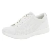 Alegria Qest Perf White Shoe (Women's)