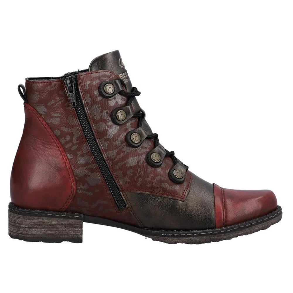 Remonte D4391 Chandra 91 Vino/Bronze Bootie (Women's) 4 Remonte D4391 Chandra 91 Vino/Bronze Bootie (Women's) - Image 2