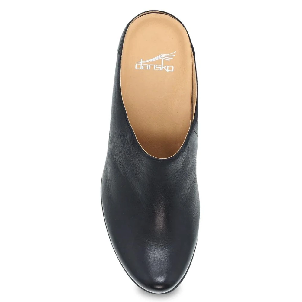 Dansko Carrie Black Burnished Nubuck Clogs (Women's) 5 Dansko Carrie Black Burnished Nubuck Clogs (Women's) - Image 3