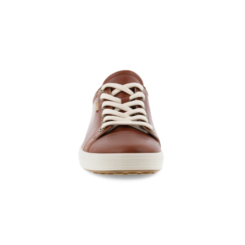 Ecco Soft 7 Cognac Leather Sneaker (Women's) 10 Ecco Soft 7 Cognac Leather Sneaker (Women's) - Image 8