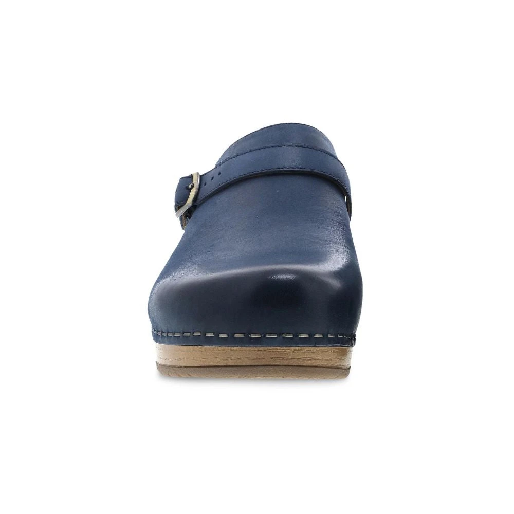 Dansko Berry Navy Leather Clog (Women's) 4 Dansko Berry Navy Leather Clog (Women's) - Image 2