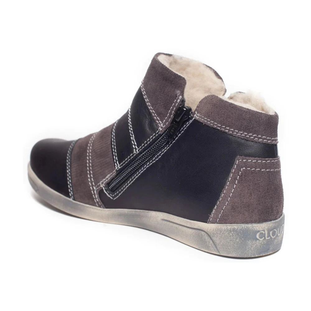 Cloud Footwear Accalia Velvet Black Wool Lining Boot (Women's) 4 Cloud Footwear Accalia Velvet Black Wool Lining Boot (Women's) - Image 2