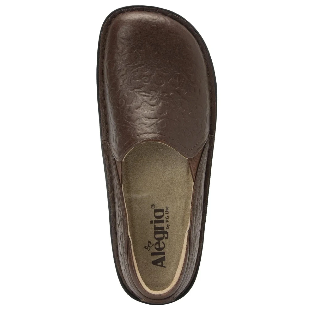 Alegria Debra Cocoa Blooms Slip-On Clog (Women's) 6 Alegria Debra Cocoa Blooms Slip-On Clog (Women's) - Image 4
