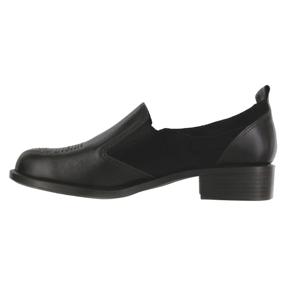 SAS Saddle Black Buttersoft Leather Shoe (Women's) 4 SAS Saddle Black Buttersoft Leather Shoe (Women's) - Image 2