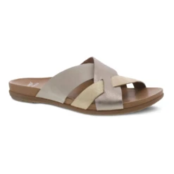 Dansko Joanna Sand Leather Slide Sandal (Women's)