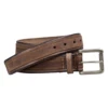 Johnston & Murphy Suede Overlay Belt Brown