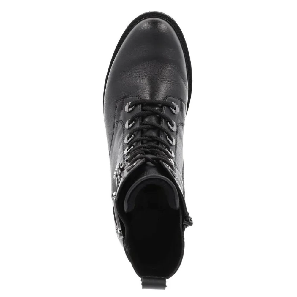 Remonte D8668 Marusha 68 Black Leather Combat Boot (Women's) 8 Remonte D8668 Marusha 68 Black Leather Combat Boot (Women's) - Image 6