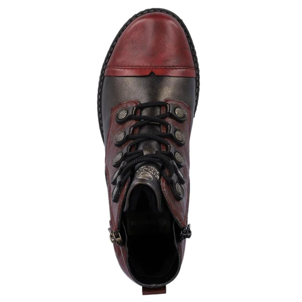 Remonte D4391 Chandra 91 Vino/Bronze Bootie (Women's) 8 Remonte D4391 Chandra 91 Vino/Bronze Bootie (Women's) - Image 6