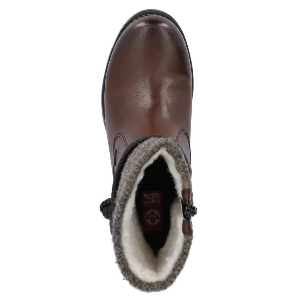 Rieker 79688 Fee Brown/Graphit Boot (Women's) 8 Rieker 79688 Fee Brown/Graphit Boot (Women's) - Image 6