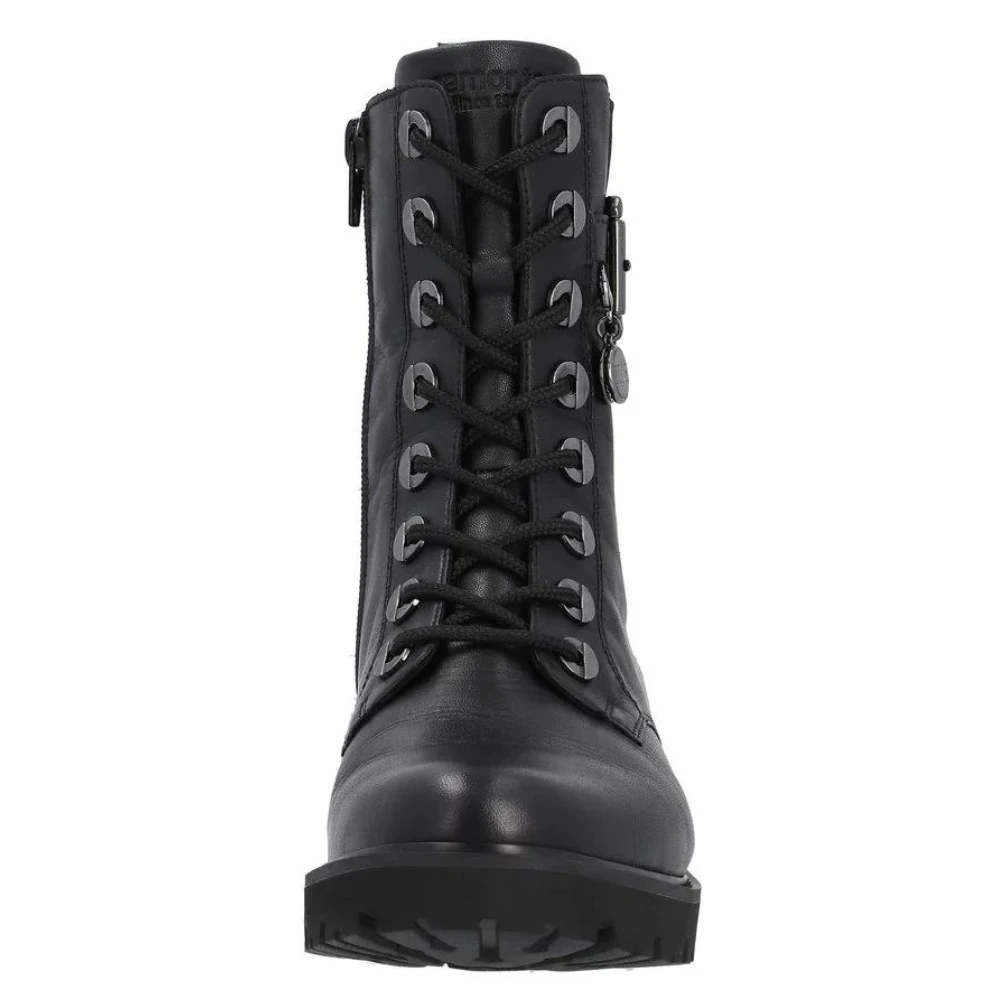 Remonte D8668 Marusha 68 Black Leather Combat Boot (Women's) 7 Remonte D8668 Marusha 68 Black Leather Combat Boot (Women's) - Image 5