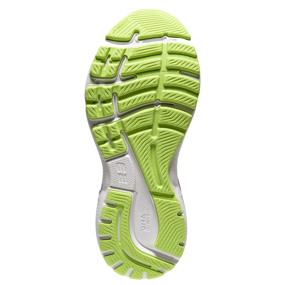 Brooks Adrenaline GTS 23 Black/Gunmetal/Sharp Green Running Shoe (Women's) 9 Brooks Adrenaline GTS 23 Black/Gunmetal/Sharp Green Running Shoe (Women's) - Image 7