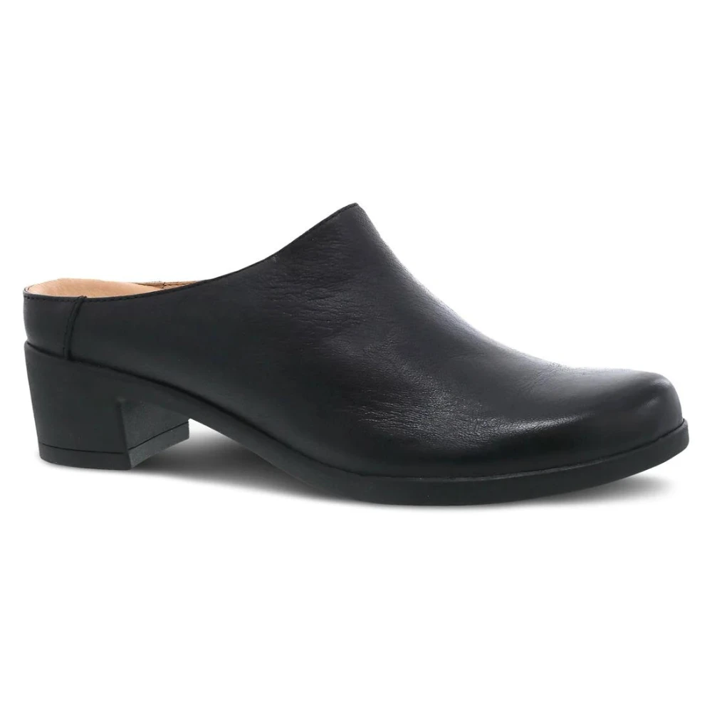 Dansko Carrie Black Burnished Nubuck Clogs (Women's) 3 Dansko Carrie Black Burnished Nubuck Clogs (Women's)