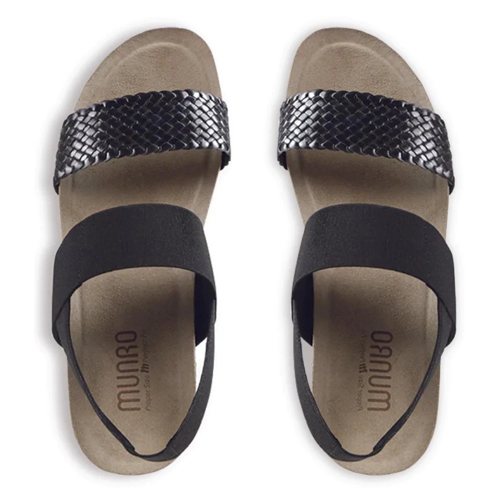 Munro Pisces Black Sandal (Women's) 6 Munro Pisces Black Sandal (Women's) - Image 4