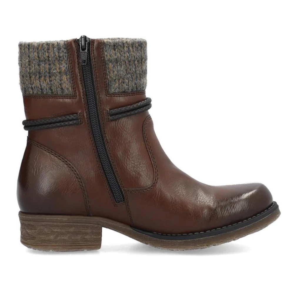 Rieker 79688 Fee Brown/Graphit Boot (Women's) 4 Rieker 79688 Fee Brown/Graphit Boot (Women's) - Image 2