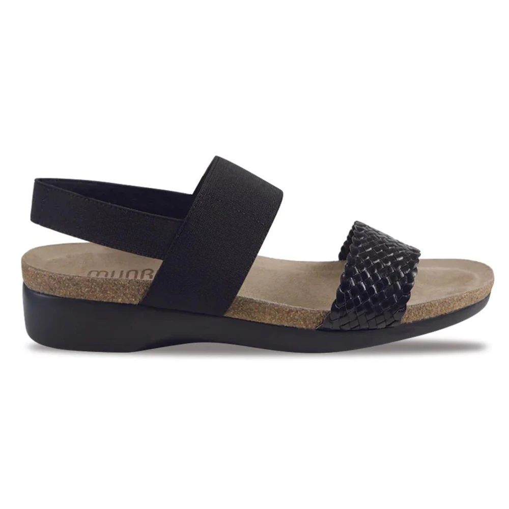 Munro Pisces Black Sandal (Women's) 4 Munro Pisces Black Sandal (Women's) - Image 2