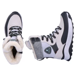Rieker W0066 Deborah Winter Boot White (Women's) -Dansko Shop W006660 10
