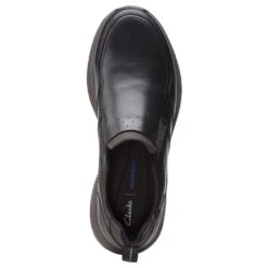 Clarks Wave2.0 Edge Black Waterproof Leather (Men's) -Dansko Shop Wave2 Blk 6