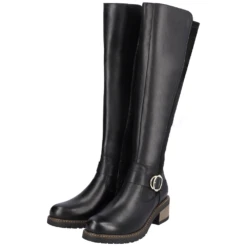 Remonte D1A73-01 Aida Tall Black Boot (Women's) 21 Remonte D1A73-01 Aida Tall Black Boot (Women's) -Dansko Shop Z758200 8