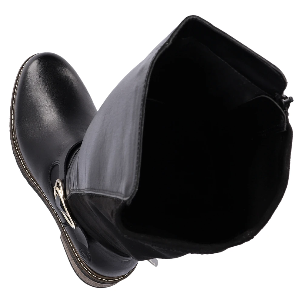 Remonte D1A73-01 Aida Tall Black Boot (Women's) 11 Remonte D1A73-01 Aida Tall Black Boot (Women's) - Image 9