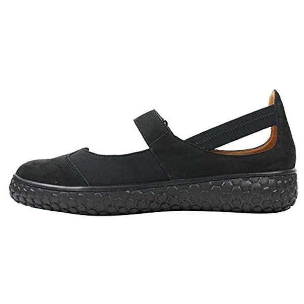 L'Amour Des Pieds Zahavah Black Nubuck (Women's) 4 L'Amour Des Pieds Zahavah Black Nubuck (Women's) - Image 2