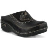 L'Artiste By Spring Step Chino Clog Black Leather (Women's) -Dansko Shop black 1 570df5e5 fff6 4b0a 8f81 cc937c3b47a4